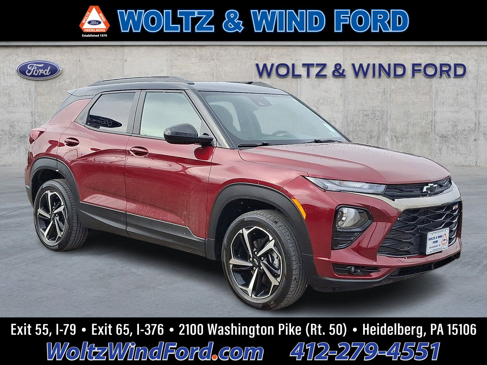 Used 2023 Chevrolet TrailBlazer RS w/ Convenience Package image 1