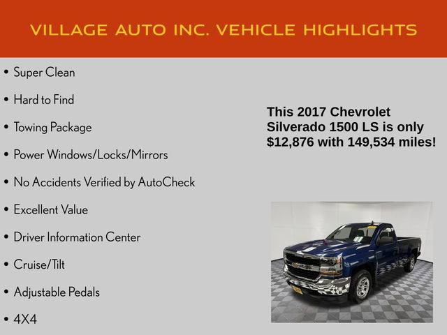 Used 2017 Chevrolet Silverado 1500 LS w/ Trailering Package image 7