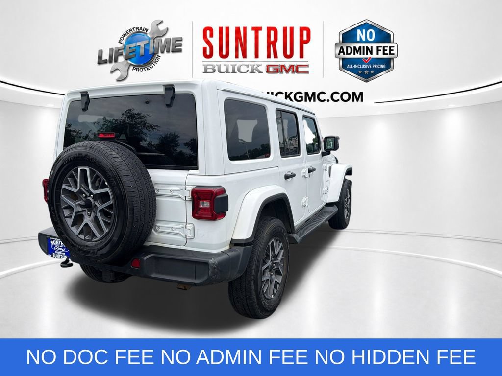 Used 2024 Jeep Wrangler Unlimited Sahara AWD/4WD image 4