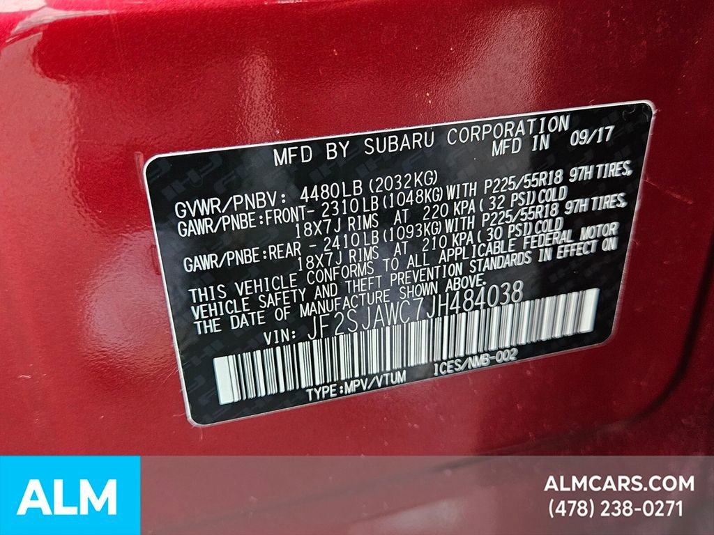 Used 2018 Subaru Forester 2.5i Touring w/ Popular Package #3B image 12