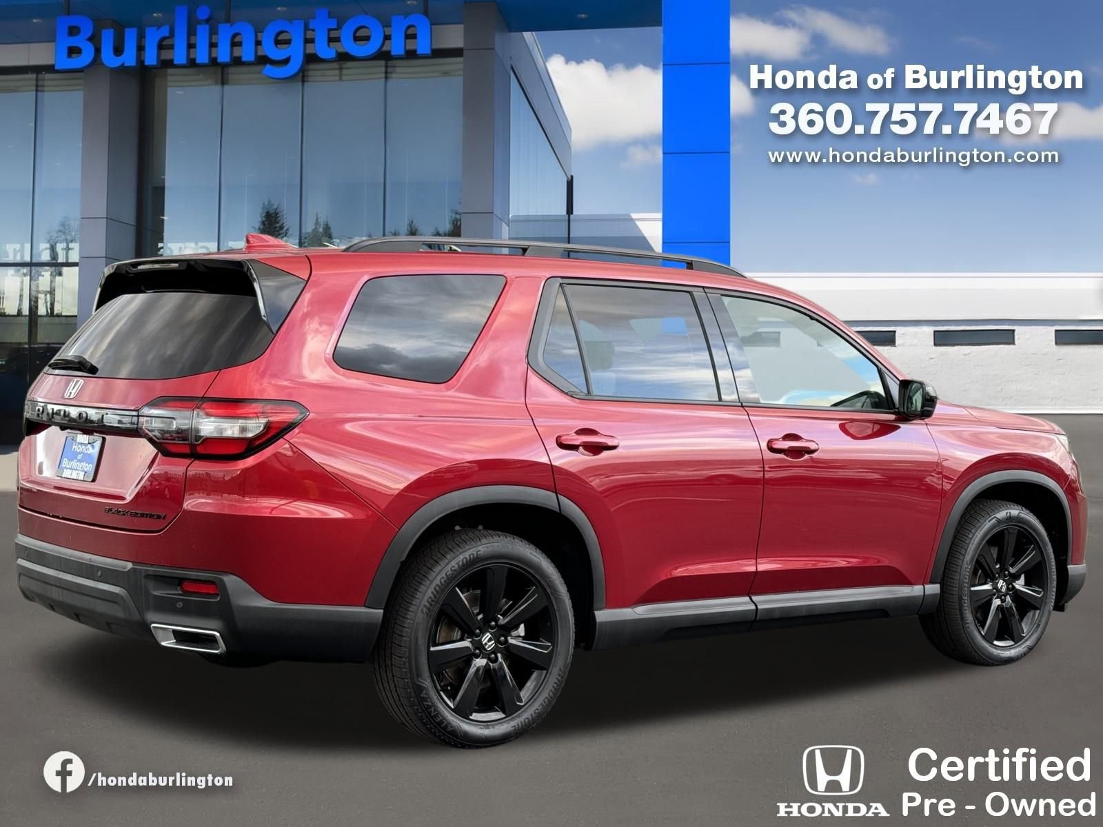 Certified 2025 Honda Pilot Black Edition image 7