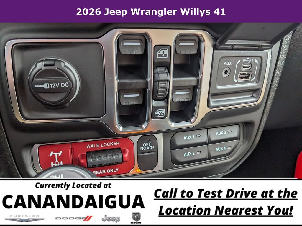 New 2026 Jeep Wrangler Unlimited Sport AWD/4WD image 15