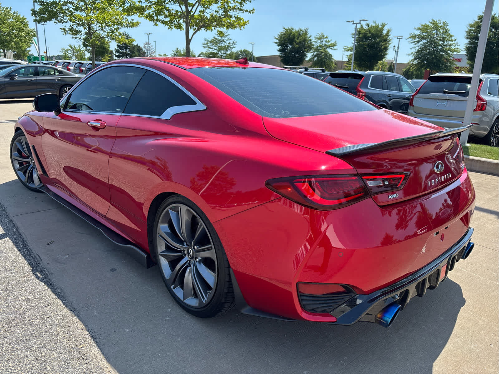 Used 2022 INFINITI Q60 Red Sport 400 w/ Cargo Package AWD/4WD image 25