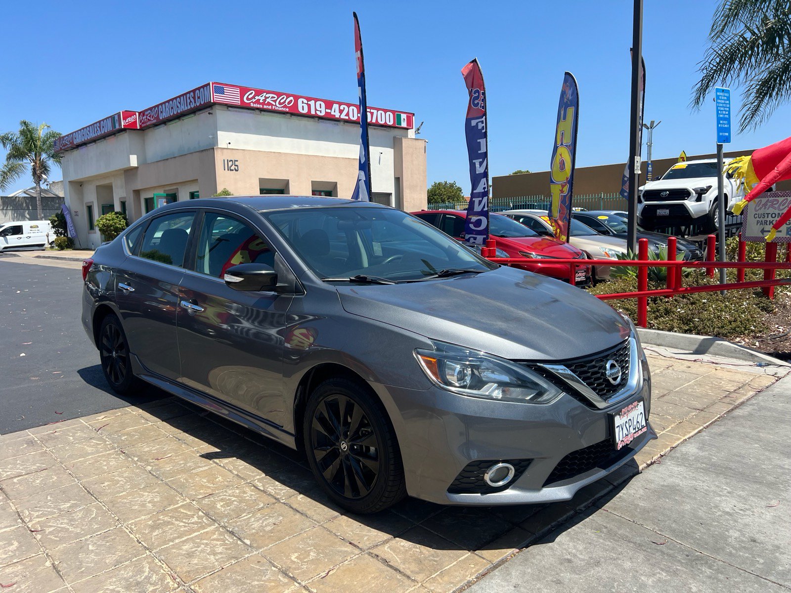Used 2017 Nissan Sentra SR w/ SR Midnight Edition FWD image 2