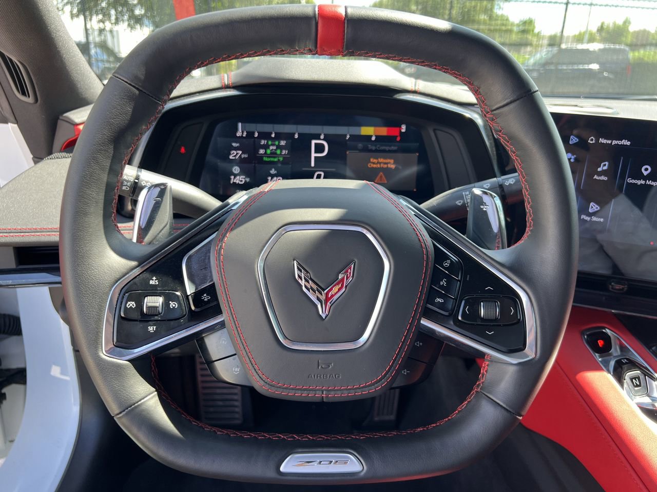 Used 2025 Chevrolet Corvette Z06 w/ Stealth Interior Trim Package RWD image 8
