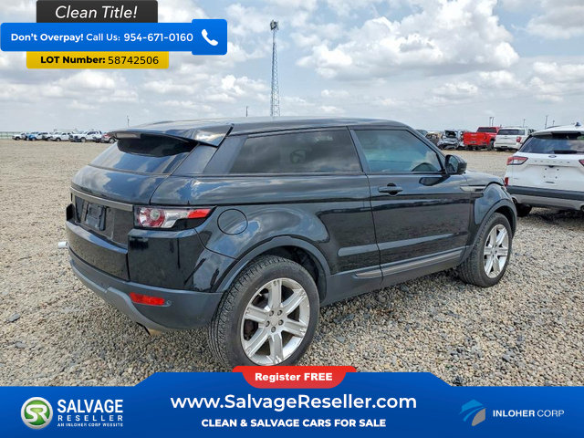 Used 2015 Land Rover Range Rover Evoque Pure Premium AWD/4WD image 4
