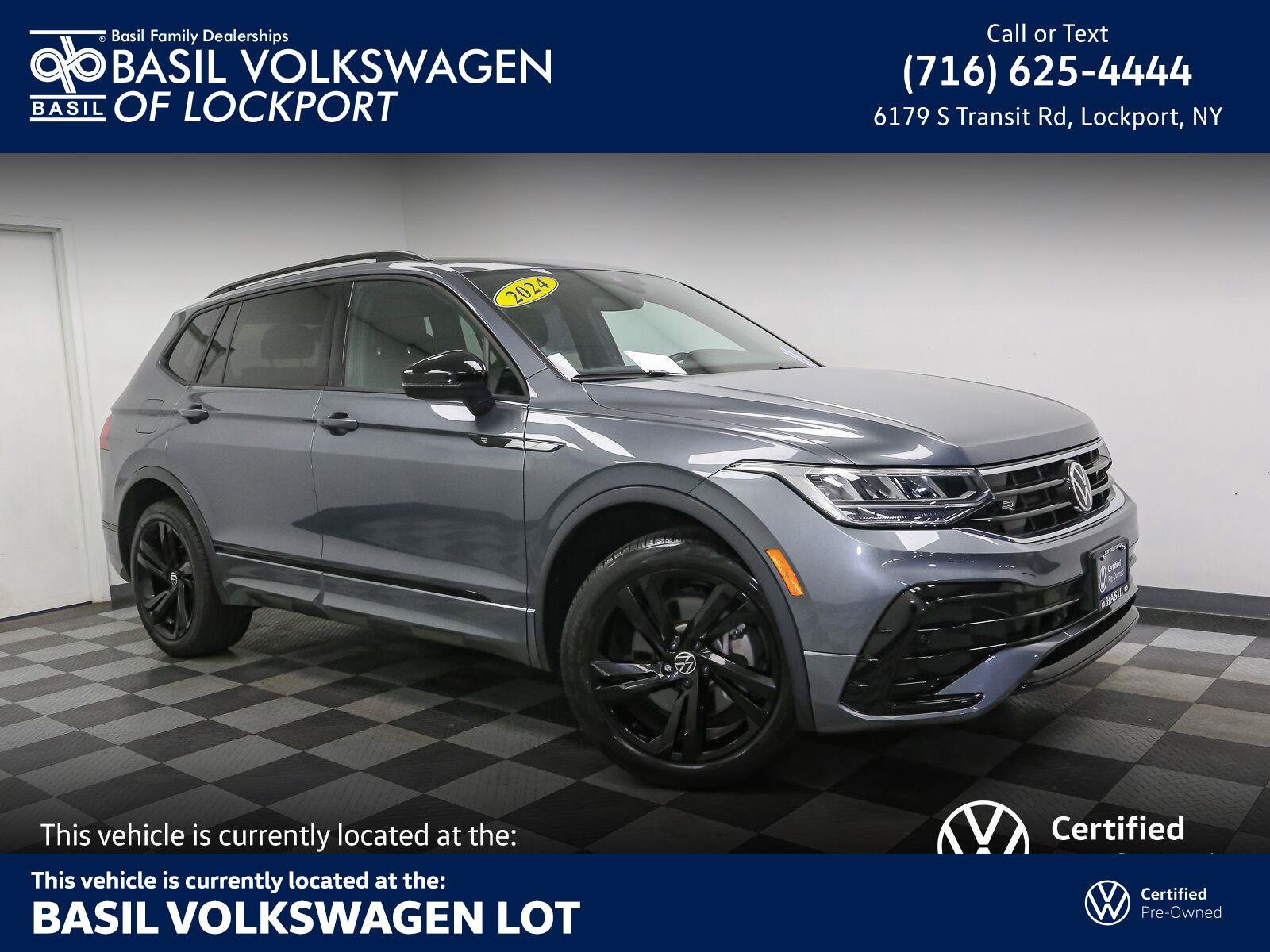 Certified 2024 Volkswagen Tiguan SE R-Line
