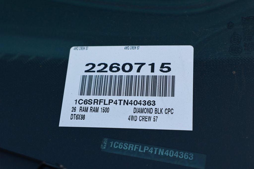 New 2026 RAM 1500 Rebel AWD/4WD image 40