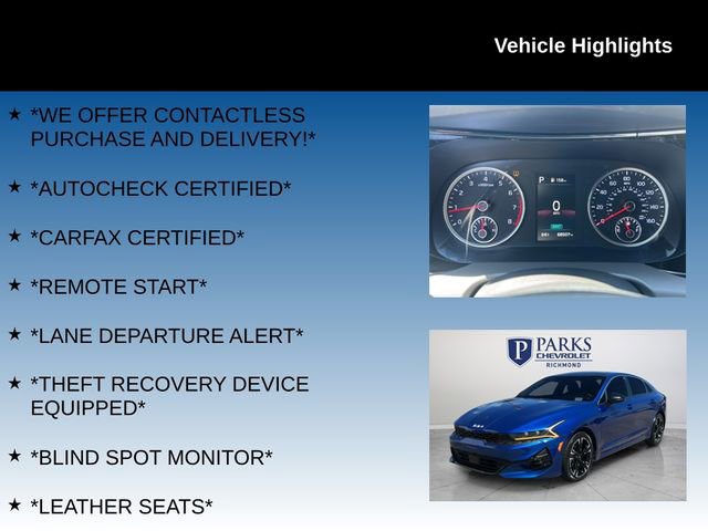 Used 2022 Kia K5 GT-Line w/ GT-Line FWD Premium Package image 4