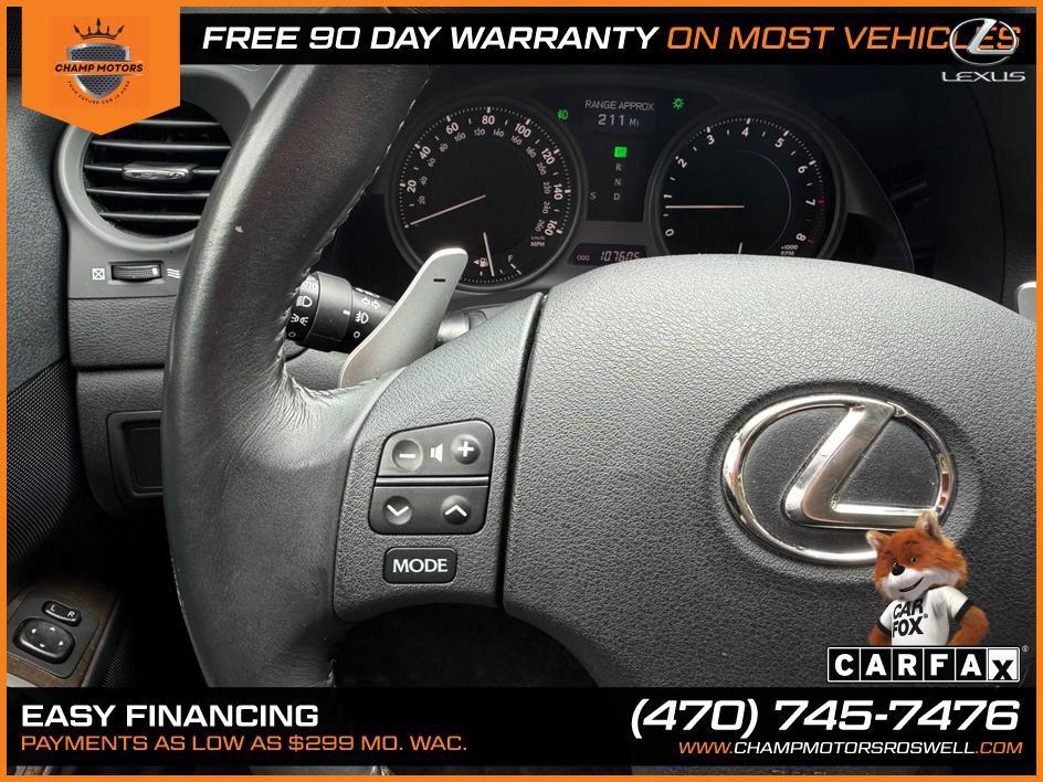 Used 2010 Lexus IS 250 w/ Preferred Accessory Package RWD image 24