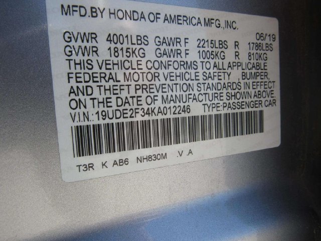 Certified 2019 Acura ILX FWD image 26