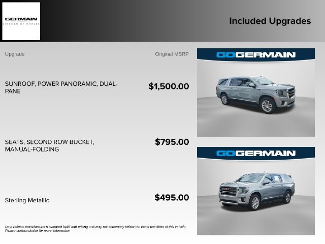 Used 2023 GMC Yukon XL SLT RWD image 38