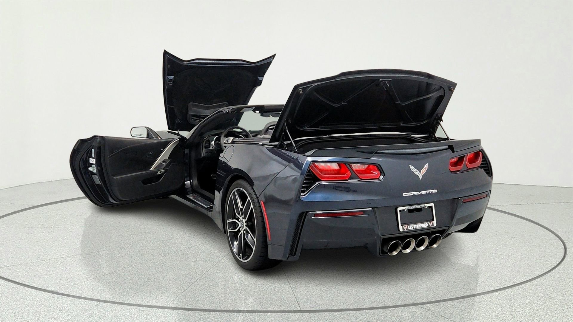 Certified 2015 Chevrolet Corvette Stingray Convertible w/ 3LT Preferred Equipment Group RWD image 11
