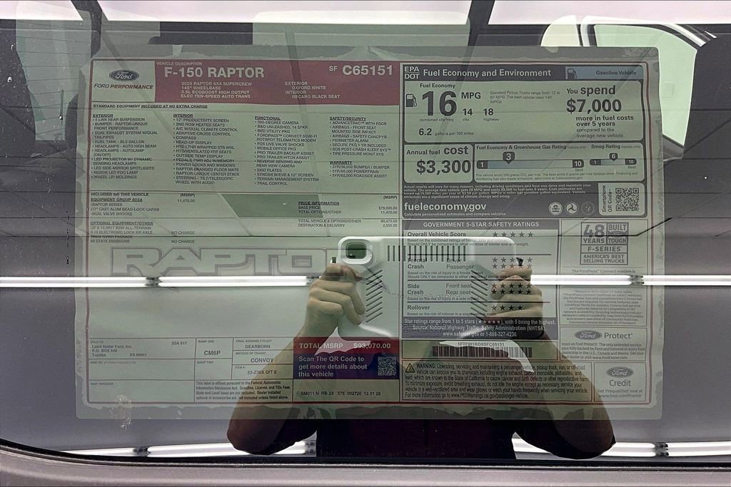 New 2025 Ford F150 Raptor image 14