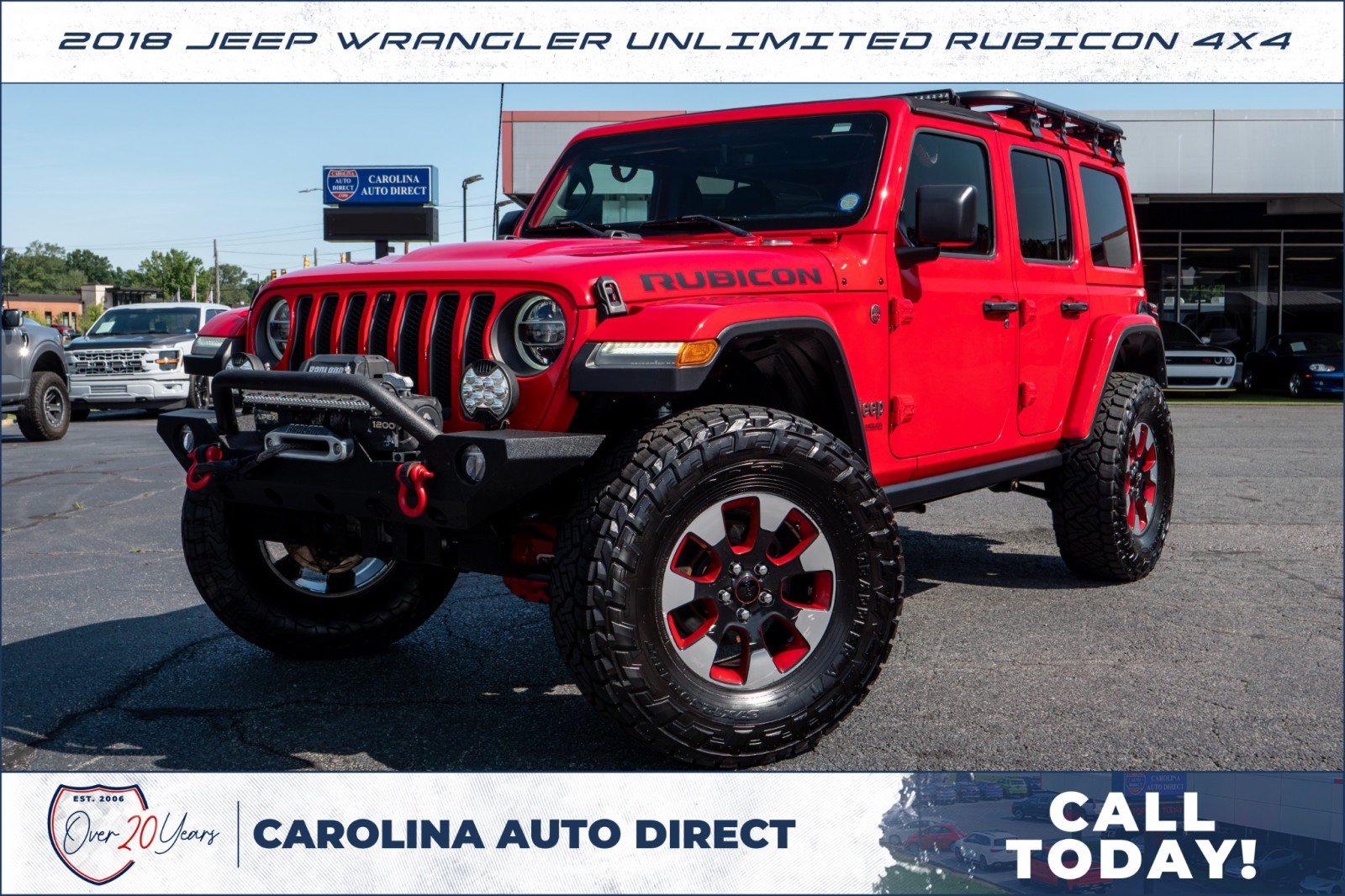 Used 2018 Jeep Wrangler Unlimited Rubicon