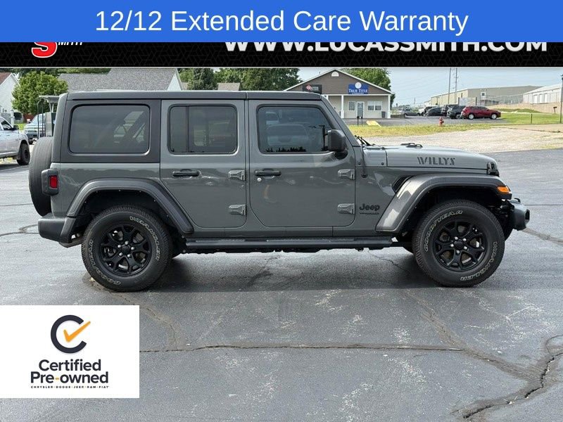 Certified 2021 Jeep Wrangler Unlimited Sport image 1