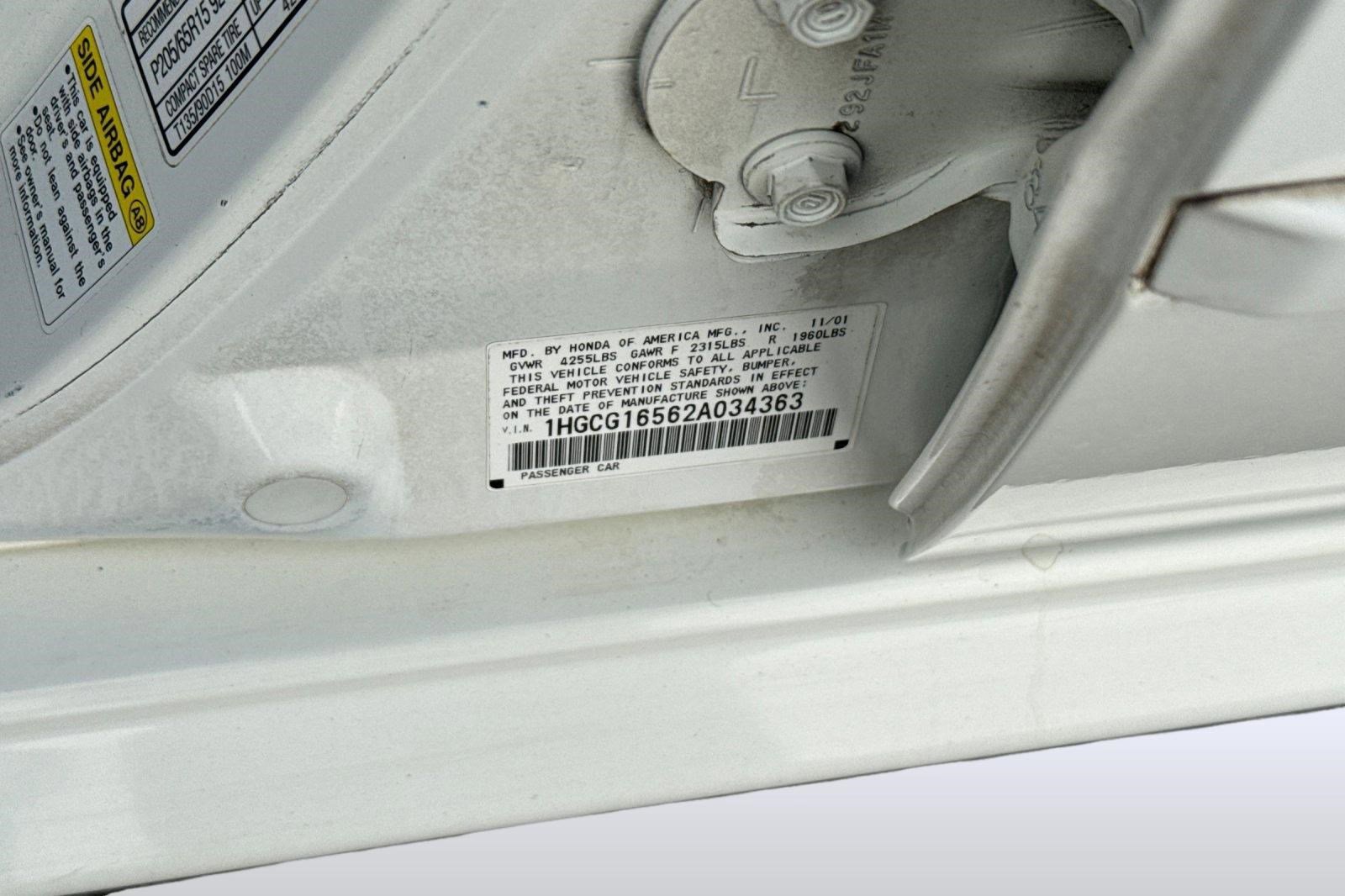 Used 2002 Honda Accord EX image 21