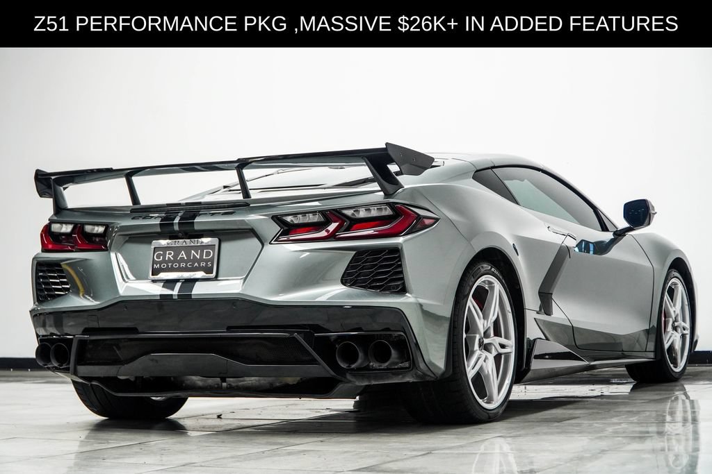 Used 2022 Chevrolet Corvette Stingray Premium Cpe w/ Z51 Performance Package RWD image 15