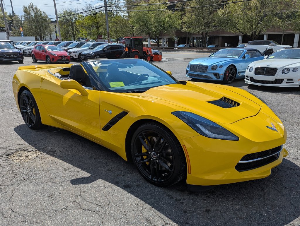 Used 2015 Chevrolet Corvette Stingray Convertible w/ 2LT Preferred Equipment Group RWD image 40