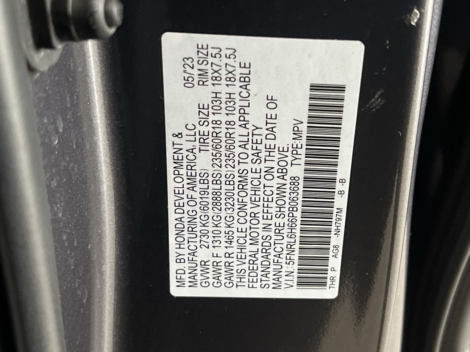 Used 2023 Honda Odyssey EX-L image 39