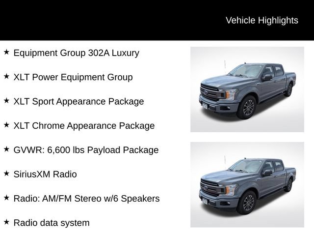 Used 2019 Ford F150 XLT w/ Equipment Group 302A Luxury AWD/4WD image 8