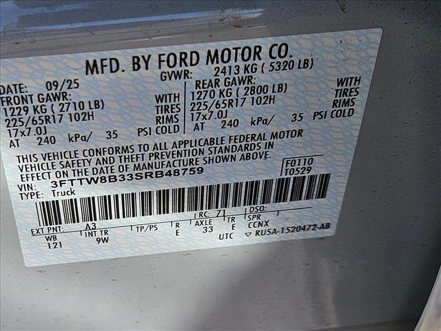 New 2025 Ford Maverick XL w/ Equipment Group 101A image 17