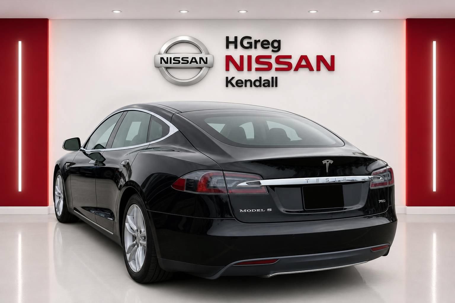 Used 2016 Tesla Model S 70D AWD/4WD image 2