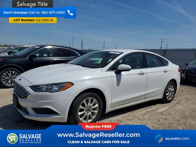 Used 2017 Ford Fusion S FWD image 1