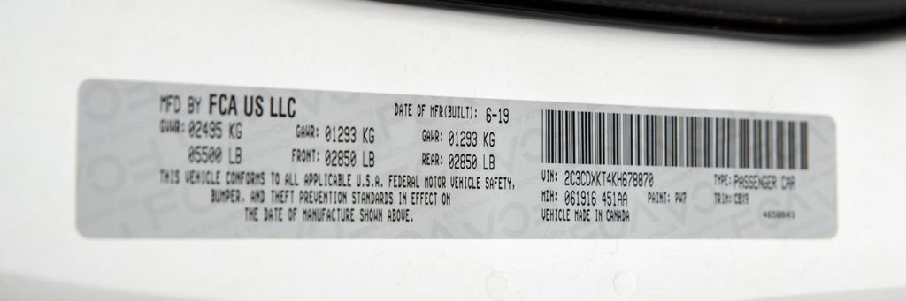 Used 2019 Dodge Charger Police w/ Fleet Safety Group image 31