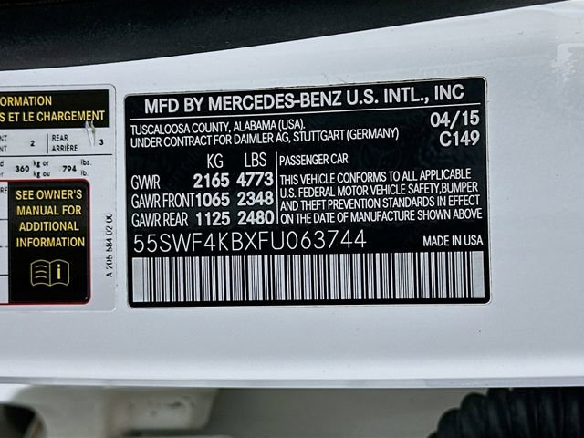 Used 2015 Mercedes-Benz C 300 4MATIC Sedan image 34