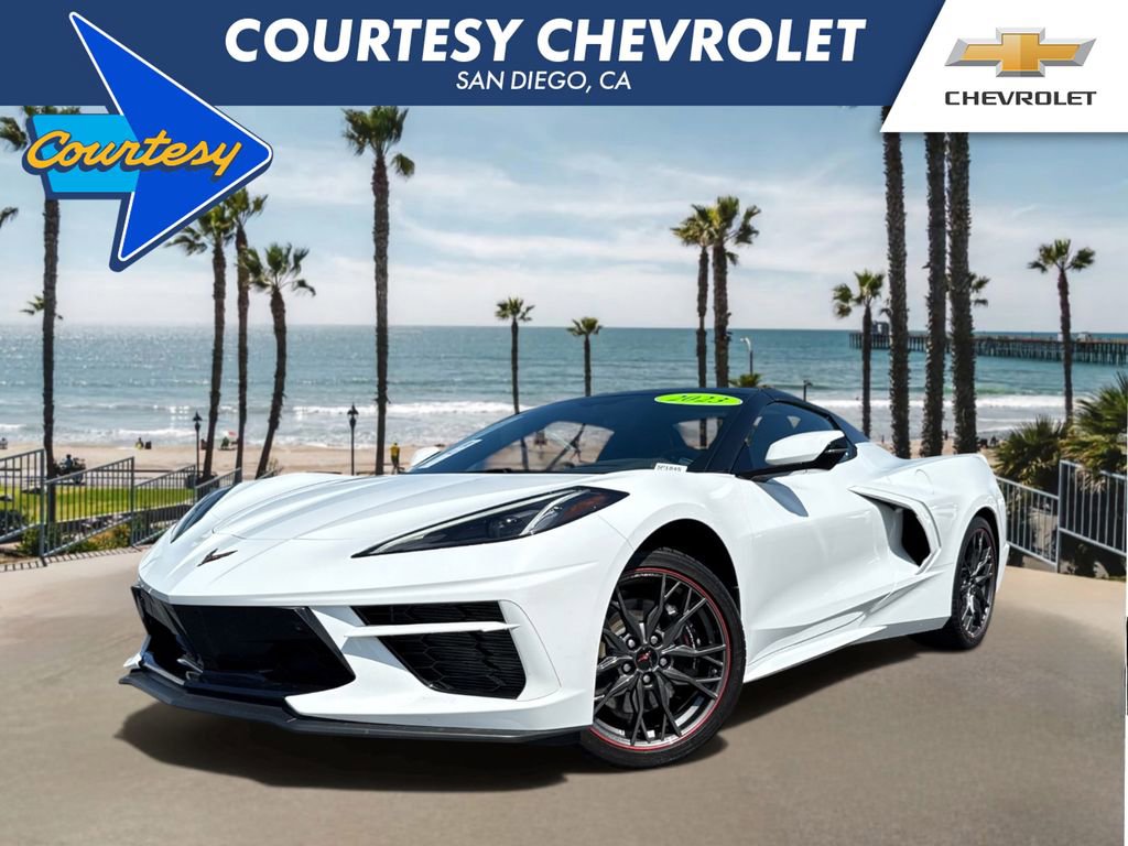 Used 2023 Chevrolet Corvette Stingray Preferred Conv w/ Z51 Performance Package RWD image 1