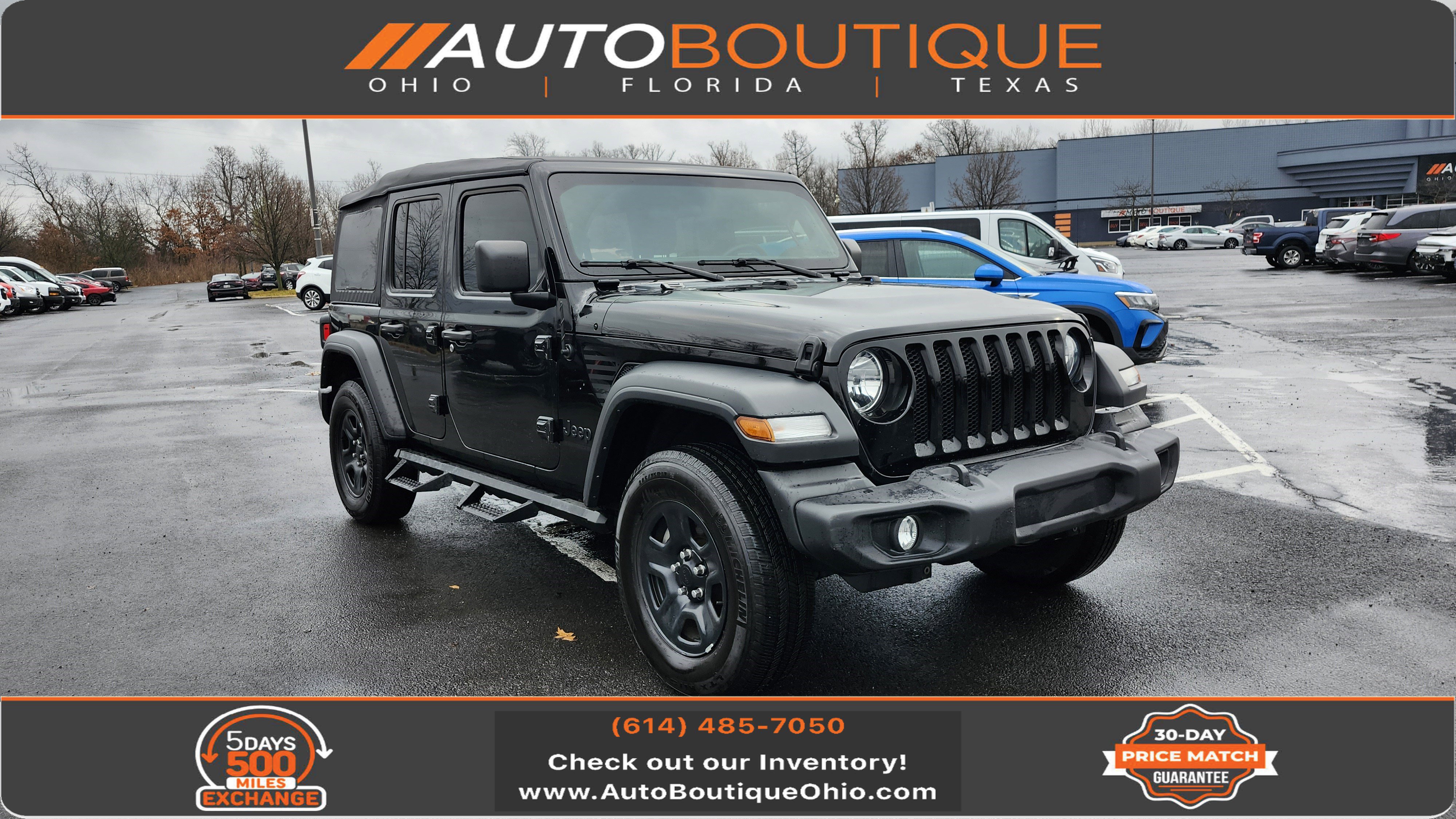 Used 2023 Jeep Wrangler Sport image 1