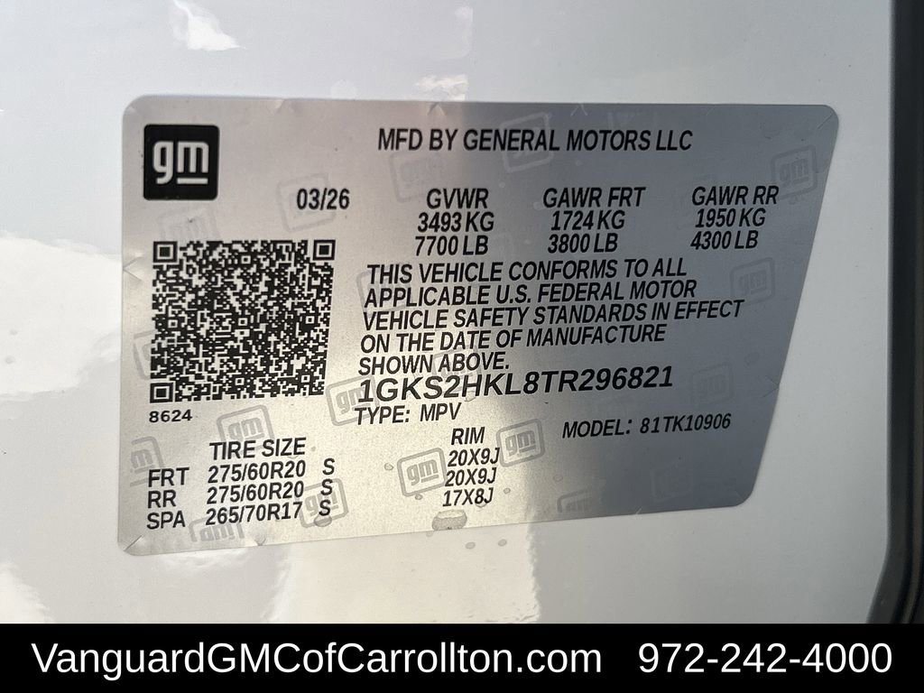 New 2026 GMC Yukon XL AT4 image 27