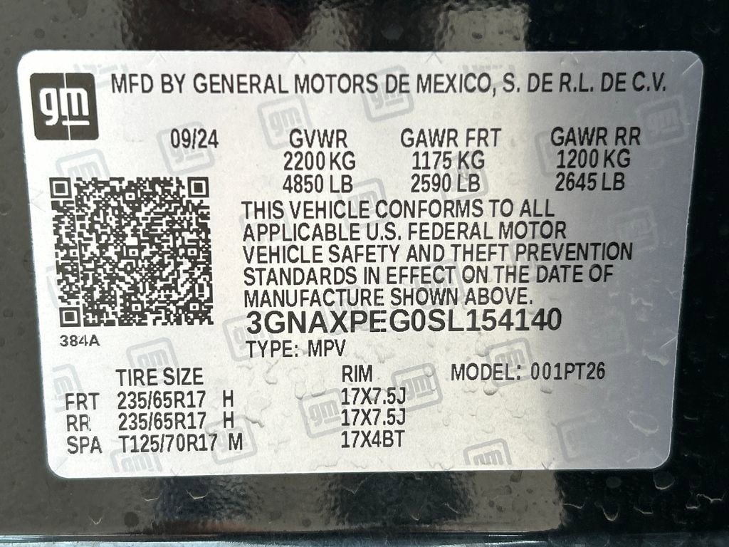 Used 2025 Chevrolet Equinox LT w/ Convenience Package II image 34