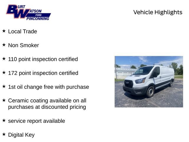 Used 2021 Ford Transit 250 Low Roof w/ Load Area Protection Package RWD image 8