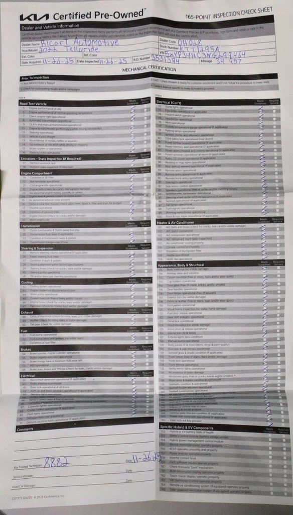 Used 2022 Kia Telluride EX w/ EX Premium Package image 6