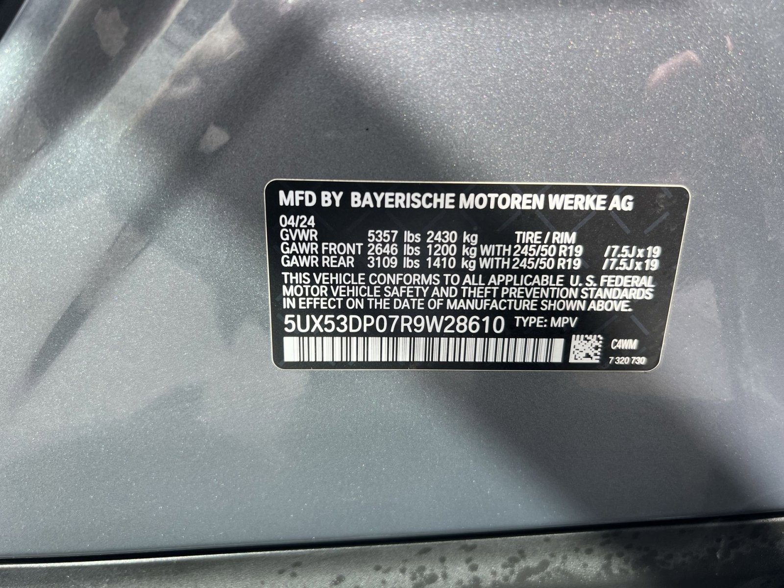 Used 2024 BMW X3 xDrive30i w/ Premium Package AWD/4WD image 37