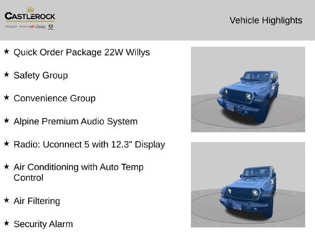 Certified 2026 Jeep Wrangler Unlimited Sport AWD/4WD image 2