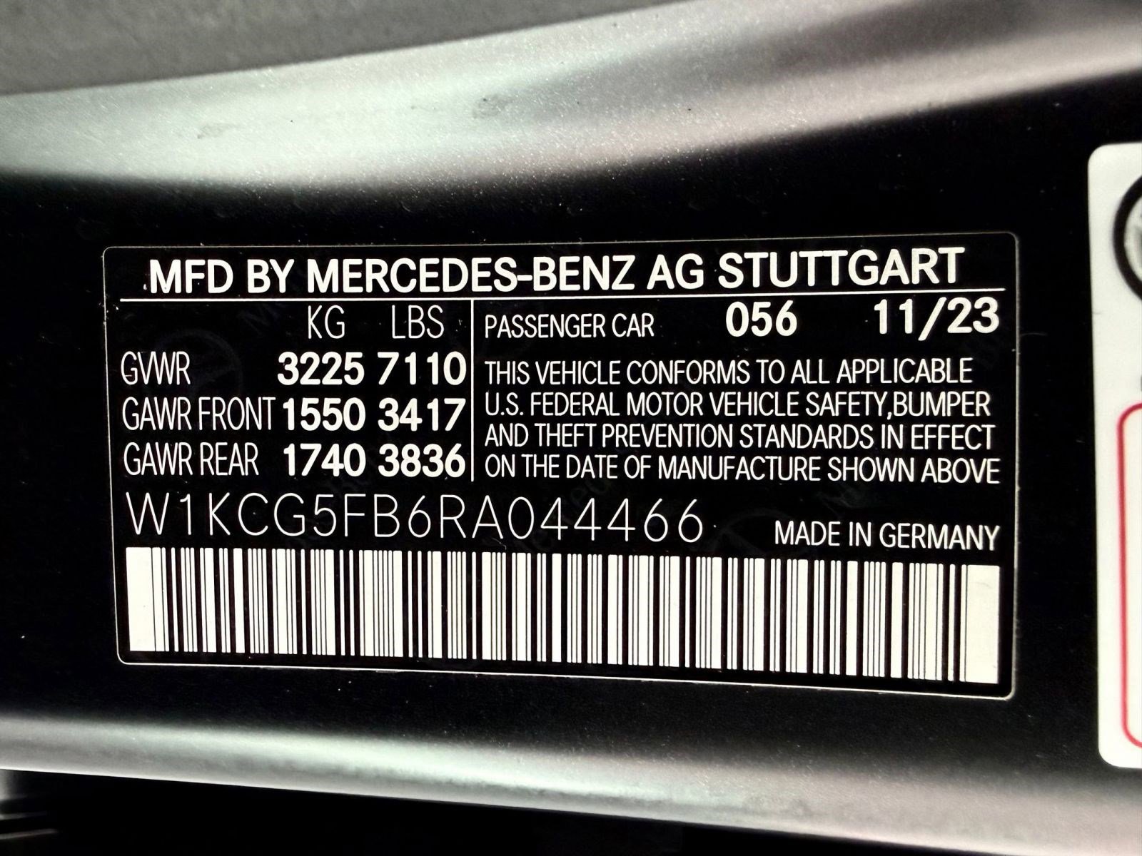 Certified 2024 Mercedes-Benz EQS AMG 4MATIC image 18