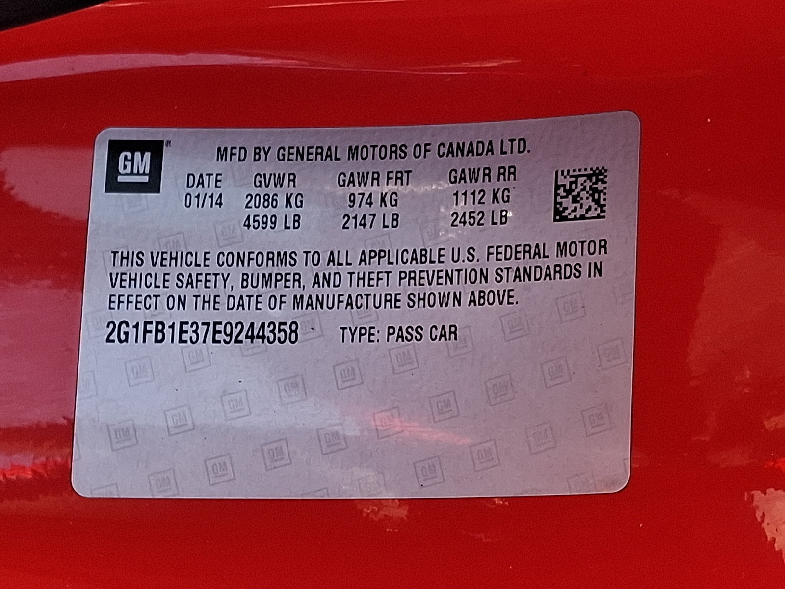 Used 2014 Chevrolet Camaro LT w/ RS Package RWD image 26