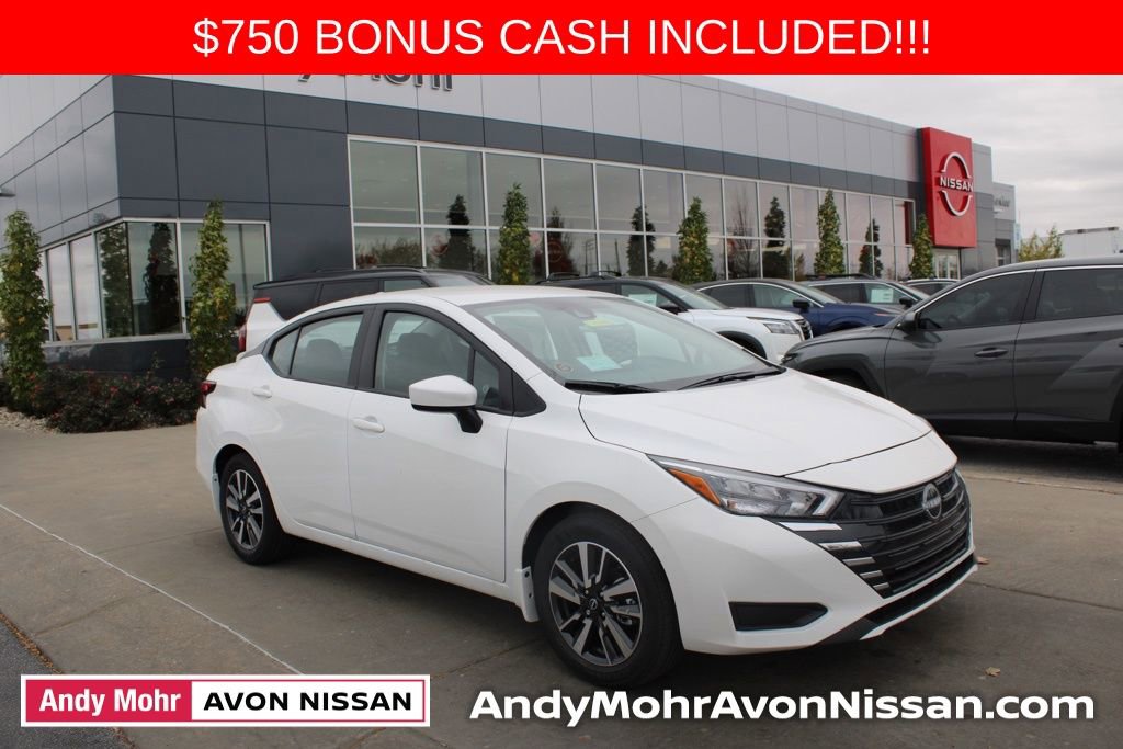 New 2025 Nissan Versa SV w/ Trunk Package image 1