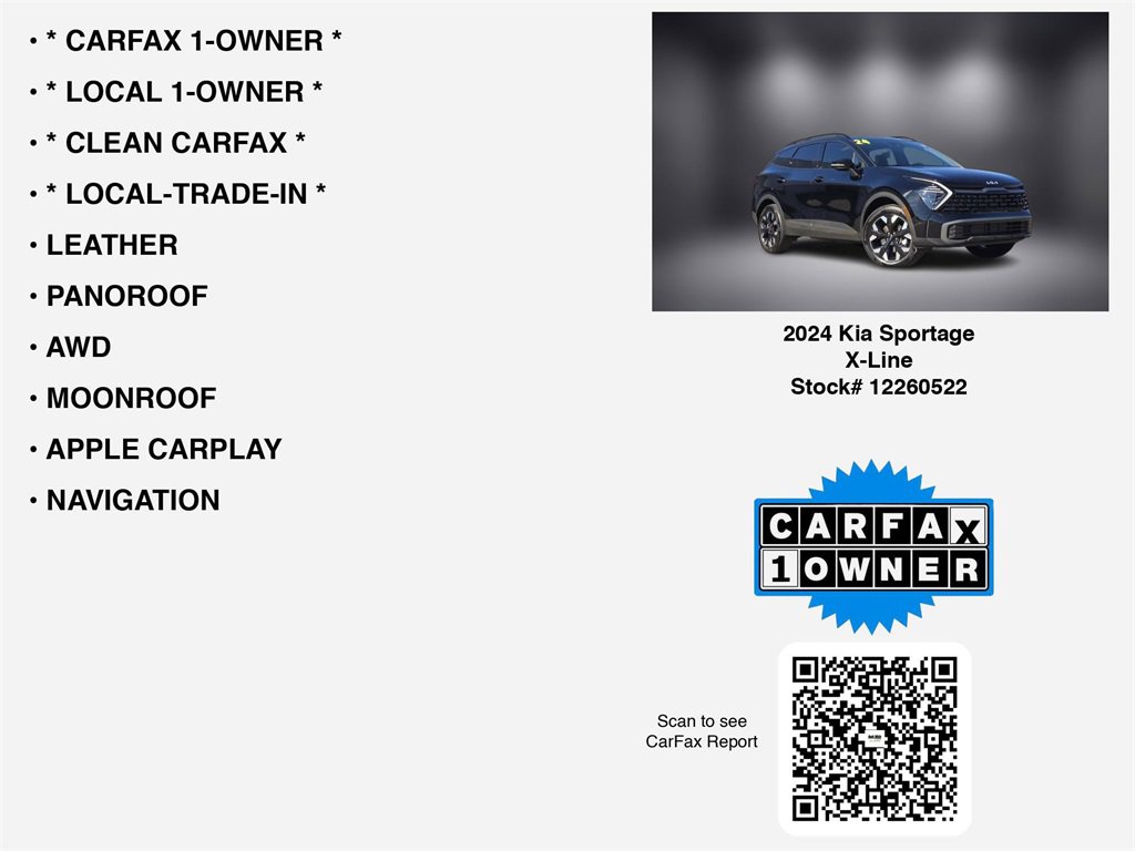 Used 2024 Kia Sportage X-Line w/ X-Line Premium Package image 7