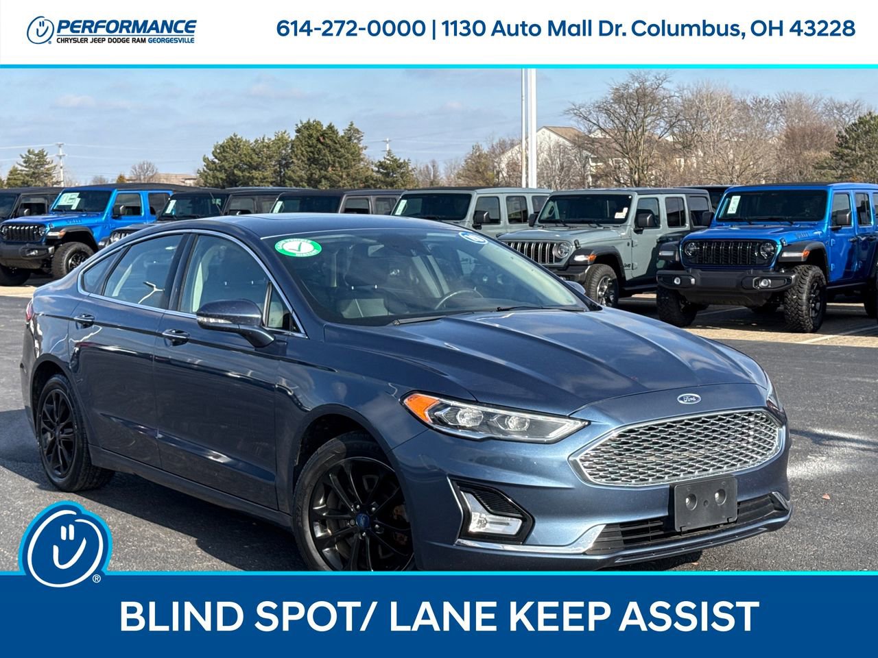 Used 2019 Ford Fusion Energi Titanium image 1