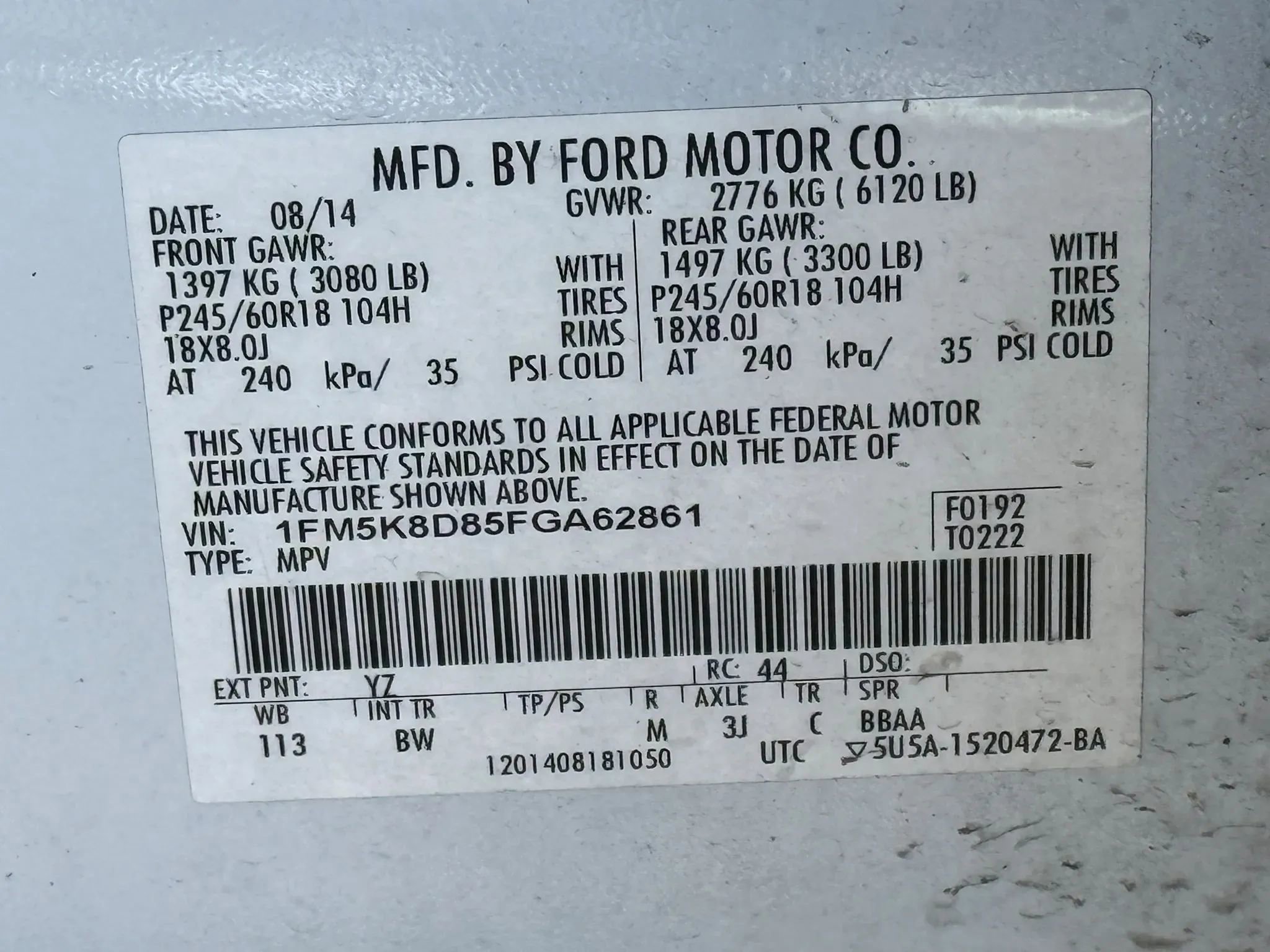 Used 2015 Ford Explorer XLT w/ Equipment Group 202A image 31