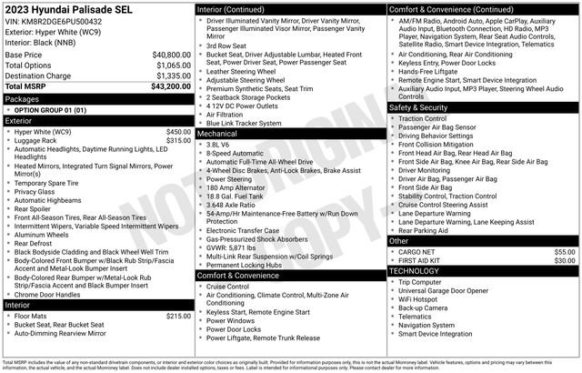 Used 2023 Hyundai Palisade SEL image 10