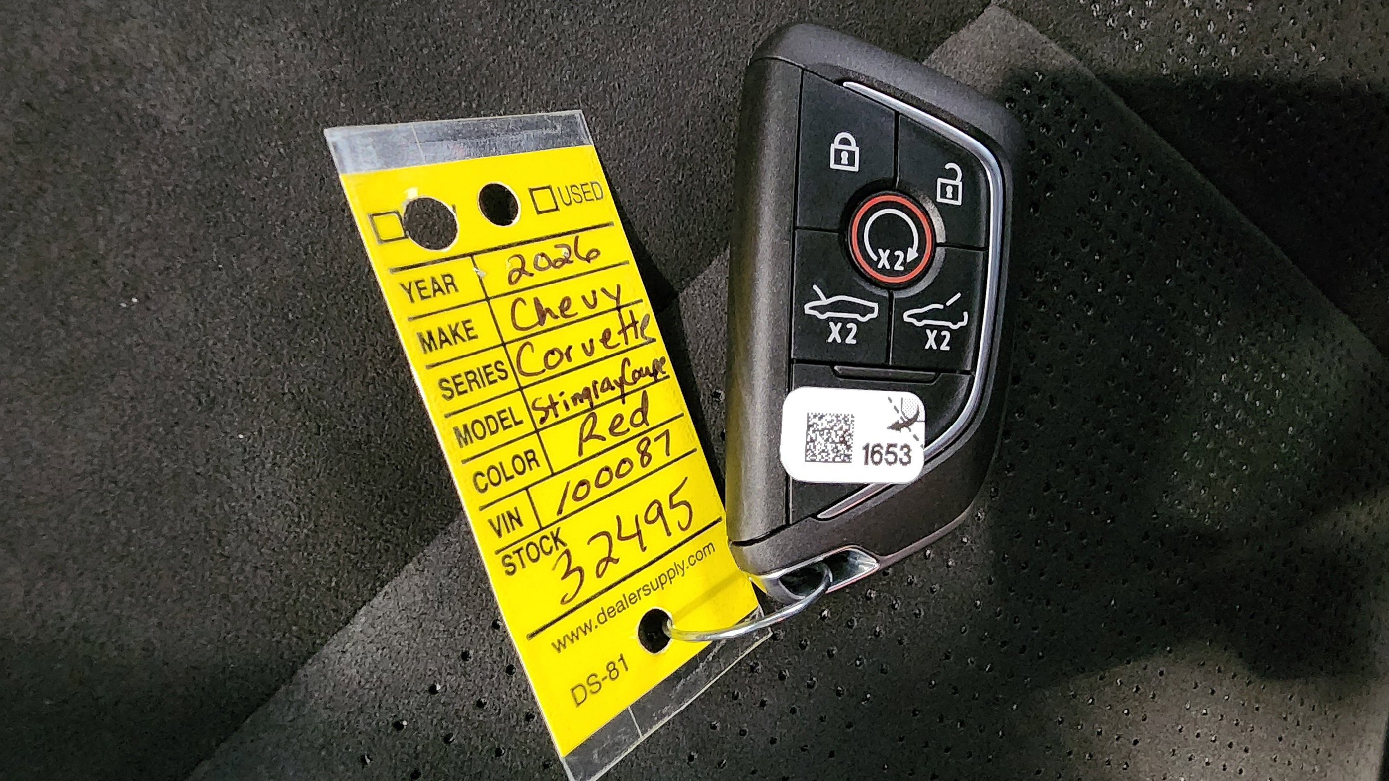 New 2026 Chevrolet Corvette Stingray Premium Cpe w/ Z51 Performance Package image 21