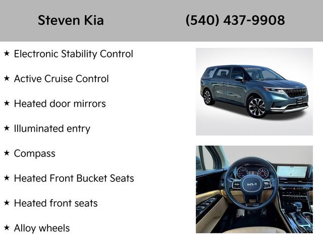 Certified 2023 Kia Carnival EX FWD image 15