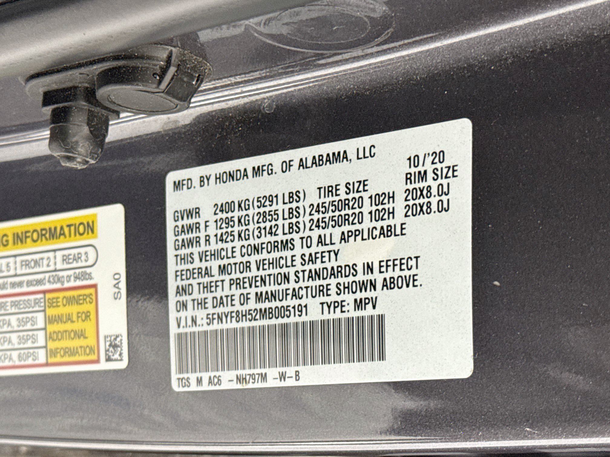Certified 2021 Honda Passport EX-L image 31
