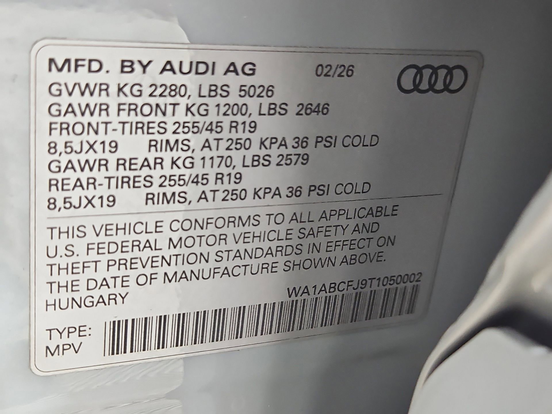 New 2026 Audi Q3 quattro 2.0T image 42