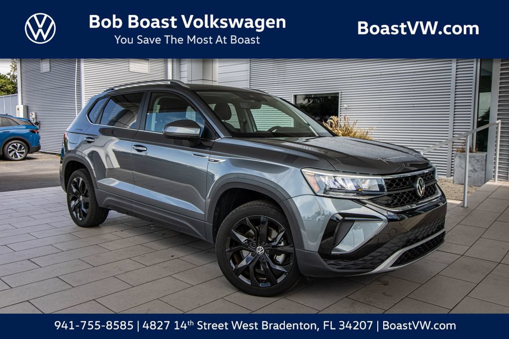 Certified 2023 Volkswagen Taos SE w/ Panoramic Sunroof Package FWD image 1